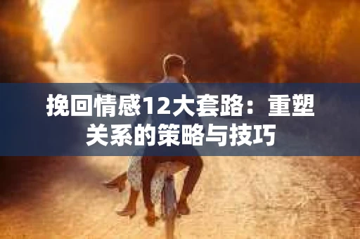 挽回情感12大套路：重塑关系的策略与技巧