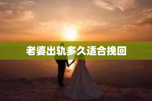 老婆出轨多久适合挽回