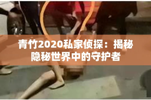 青竹2020私家侦探：揭秘隐秘世界中的守护者