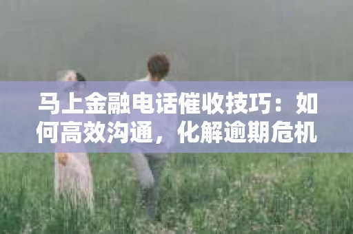 马上金融电话催收技巧：如何高效沟通，化解逾期危机