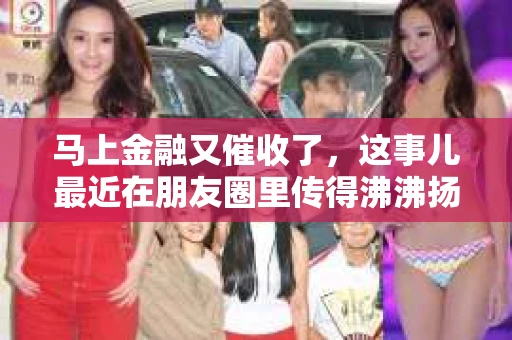 马上金融又催收了，这事儿最近在朋友圈里传得沸沸扬扬。说实话，我也有点好奇，这马上金融到底是怎么回事？催收又是怎么一回事？今天，我就来跟大家聊聊这个话题。
