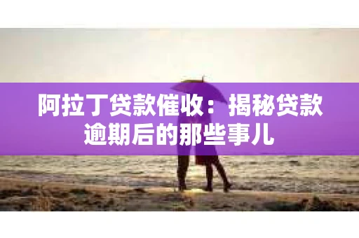 阿拉丁贷款催收：揭秘贷款逾期后的那些事儿