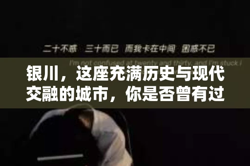 银川，这座充满历史与现代交融的城市，你是否曾有过这样的疑问：银川有私家侦探公司吗？今天，就让我带你一起揭开这个谜团。