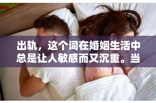 出轨，这个词在婚姻生活中总是让人敏感而又沉重。当它发生时，如何谈判挽回，如何重新建立信任，成为了许多夫妻面临的问题。今天，我们就来聊聊这个话题，希望能给那些正在经历婚姻困境的朋友们一些帮助。