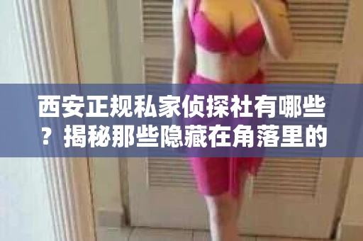 西安正规私家侦探社有哪些？揭秘那些隐藏在角落里的神秘力量