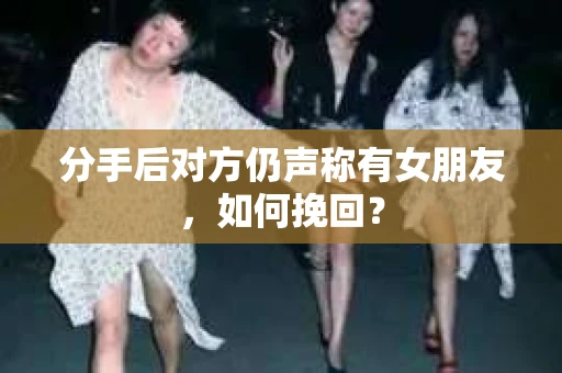 分手后对方仍声称有女朋友，如何挽回？