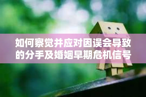如何察觉并应对因误会导致的分手及婚姻早期危机信号？