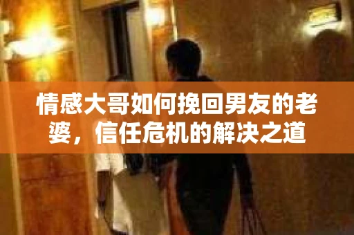 情感大哥如何挽回男友的老婆，信任危机的解决之道