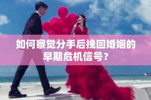 如何察觉分手后挽回婚姻的早期危机信号？